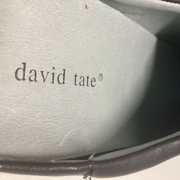 DAVID TATE Women’s Black Leather Clogs Mules Size 8M - Picture 5 of 12